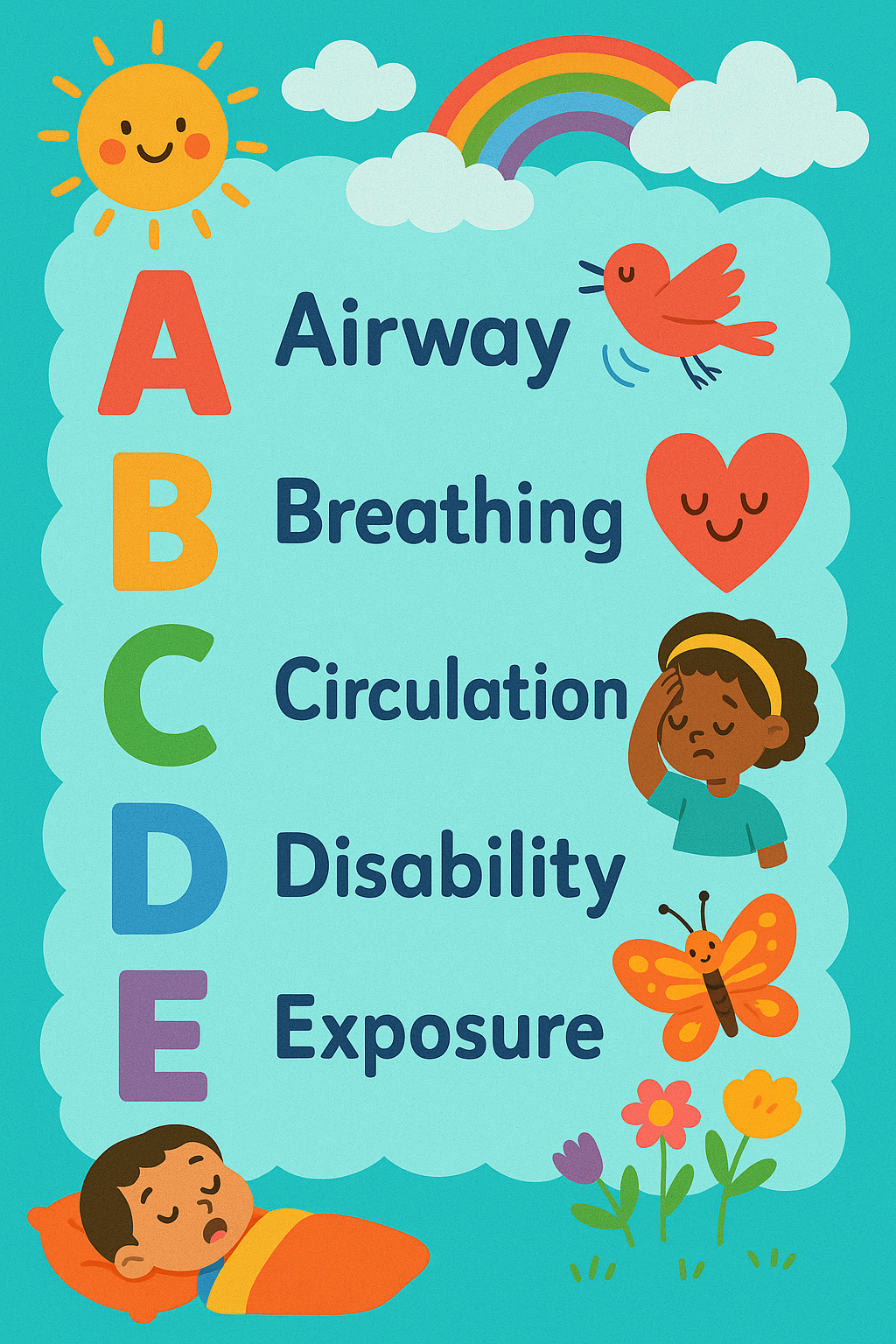 ABCDE Poster