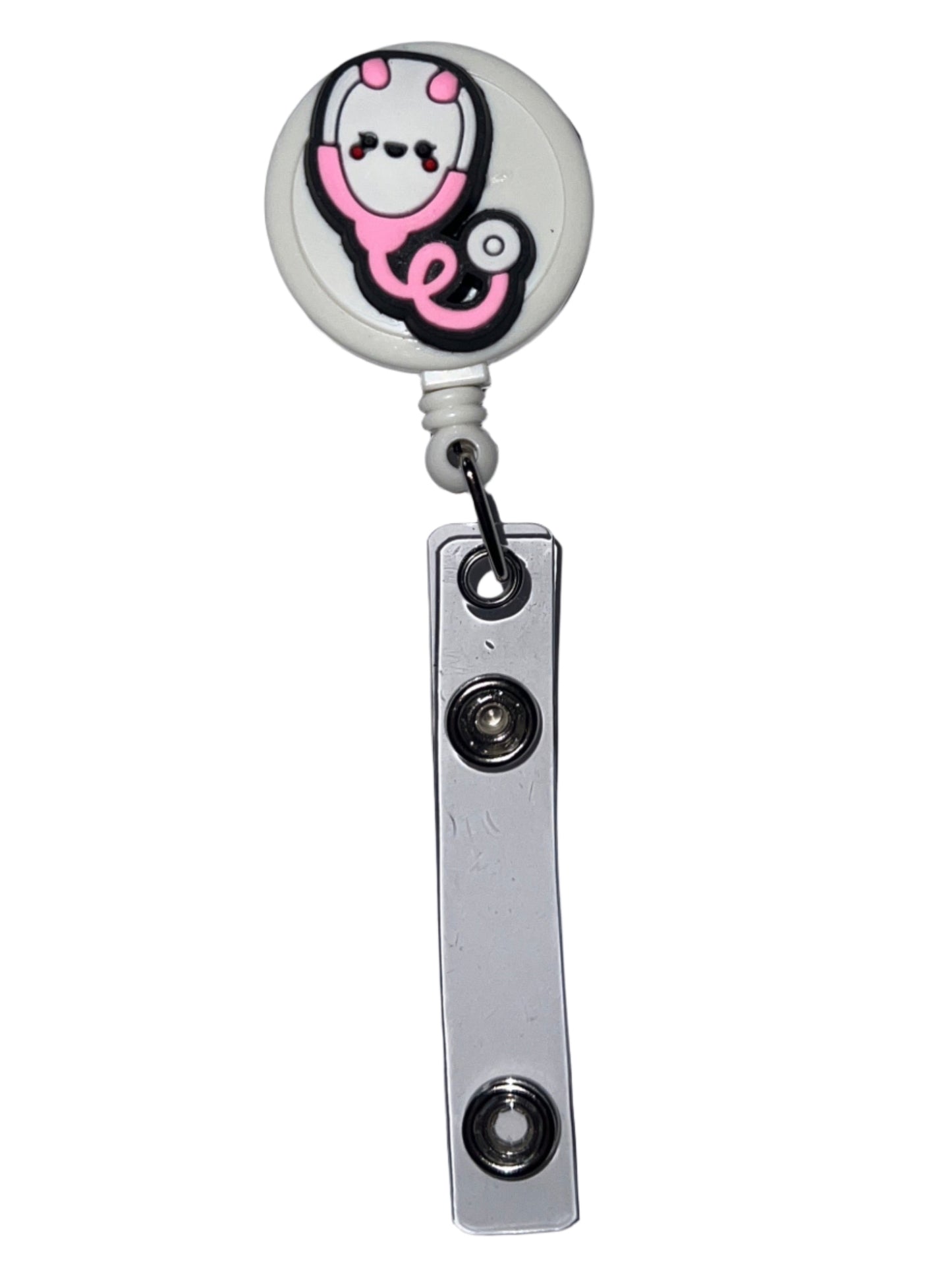 Cute Stethoscope Badge Reel