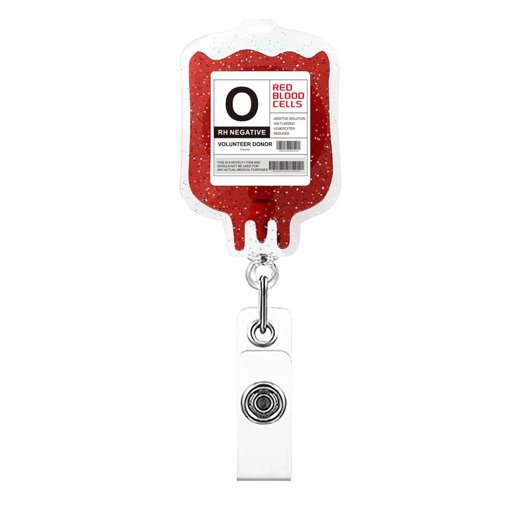 Blood O-Neg Badge Reel