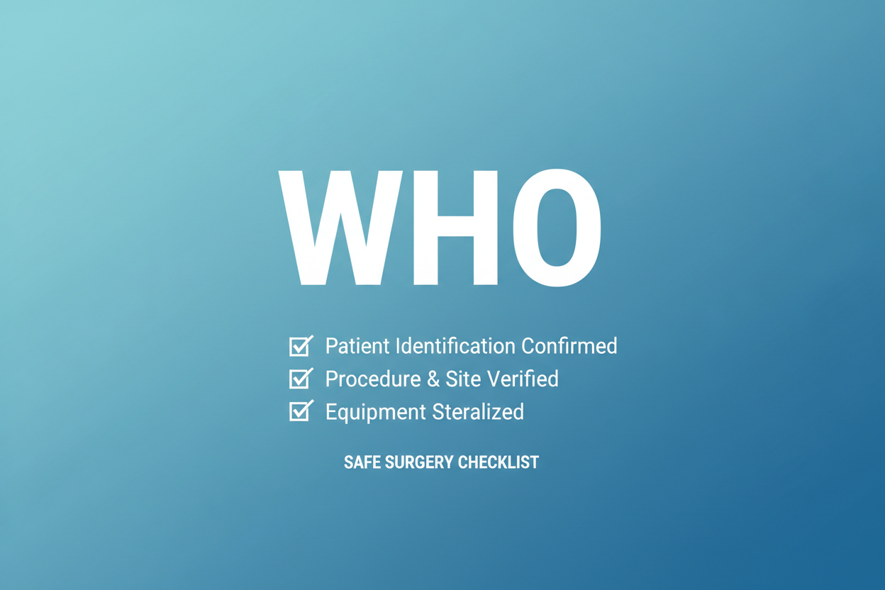 The WHO Surgical Safety Checklist Made Simple | Skillfull Scrubs