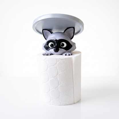 Raccoon in a Trash Can – Toilet Roll Topper