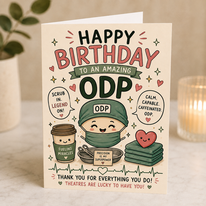Funny Healthcare Greeting Cards | Birthday, Leaving, Thank You & More