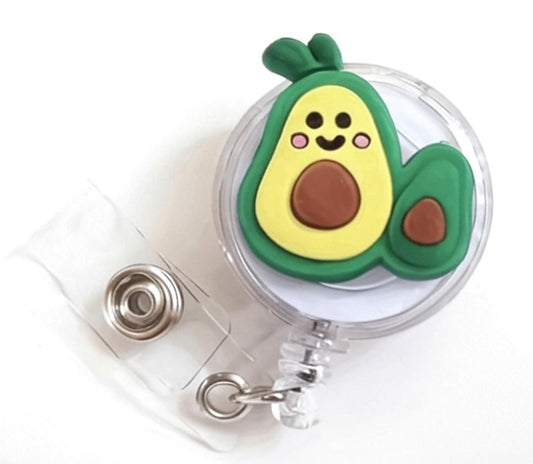 Avocado Green Badge Reel