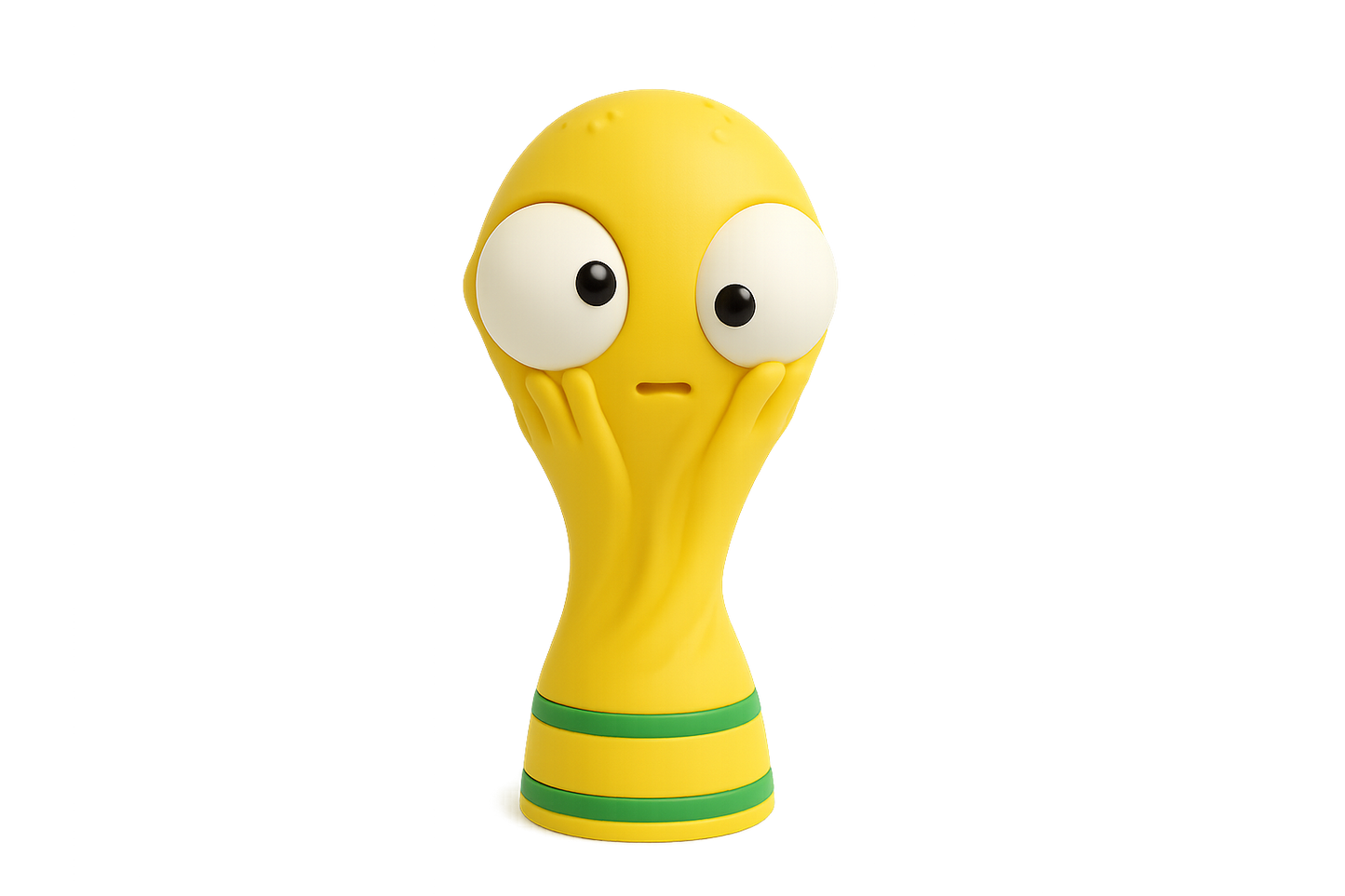 Crazy Eyed Football Trophy