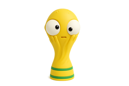 Crazy Eyed Football Trophy