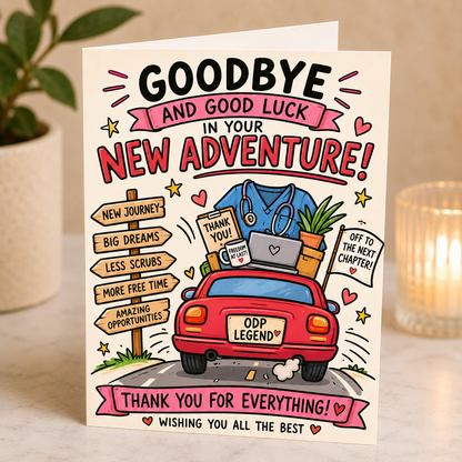 Funny Healthcare Greeting Cards | Birthday, Leaving, Thank You & More