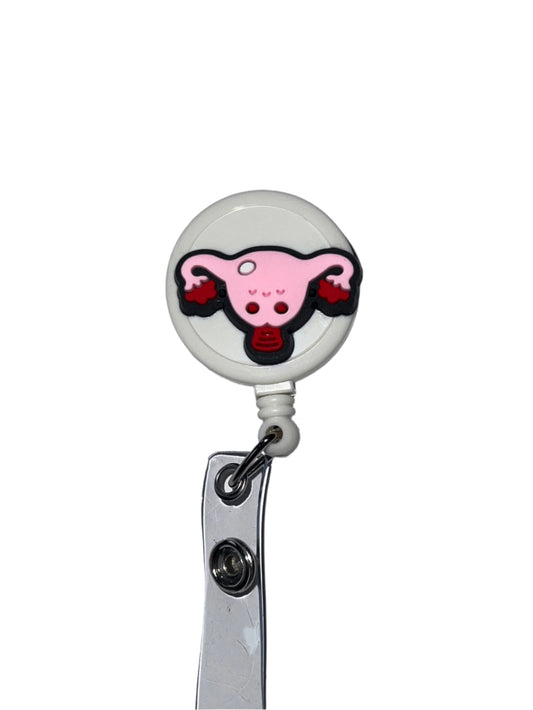 Uterus Badge Reel