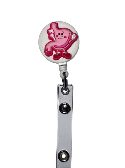 Digestive Badge Reel