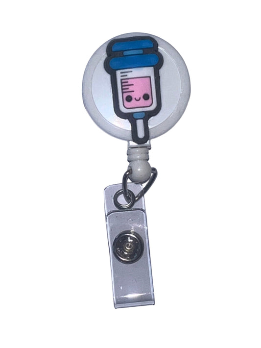 Syringe Badge Reel