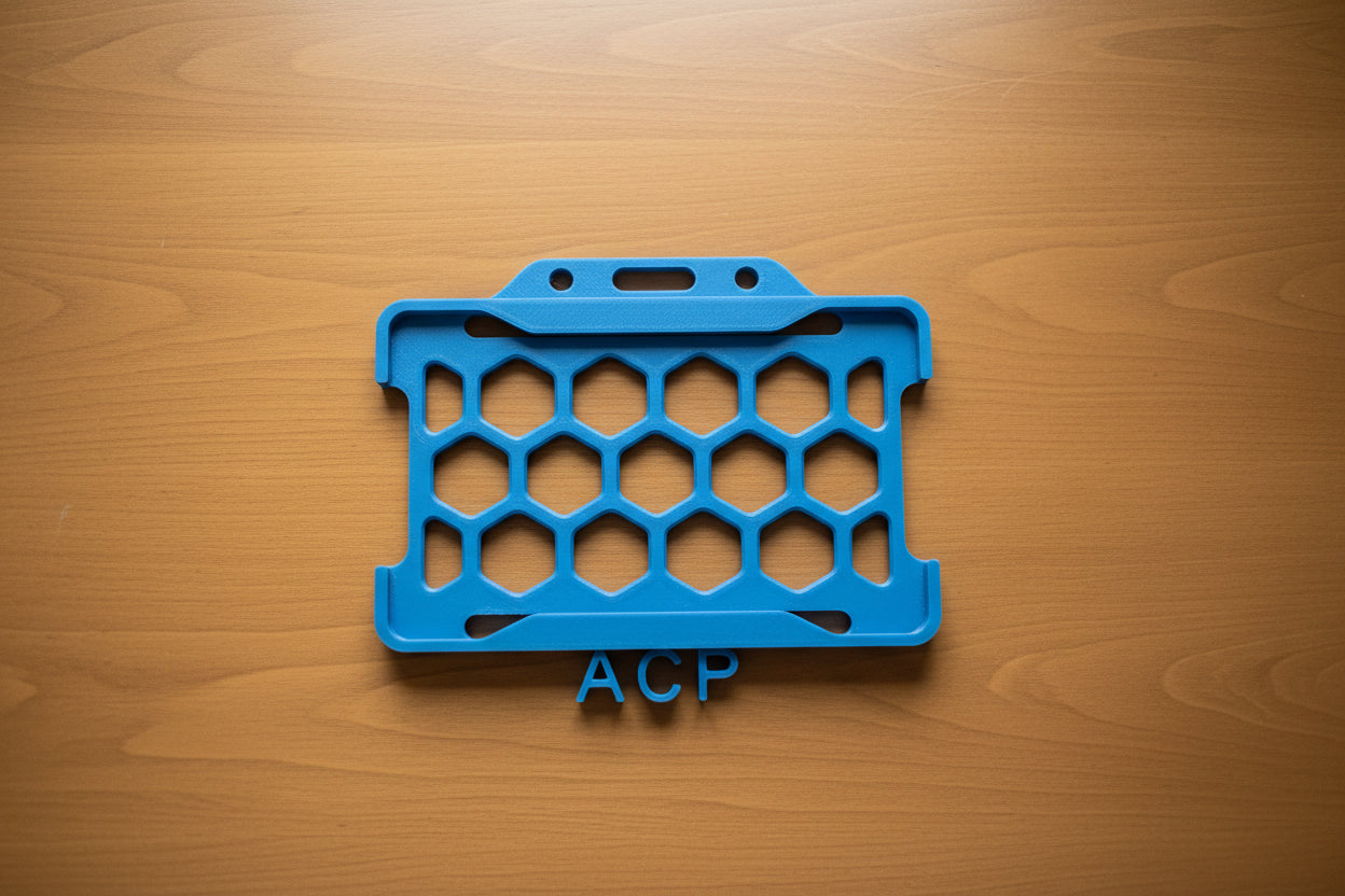 ACP Honeycomb Badge Holder | Advanced Clinical Practitioner ID Holder