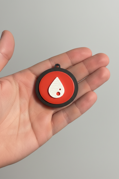 Blood Gas NFC Keychain | Instant Clinical Reference | Tap & Go