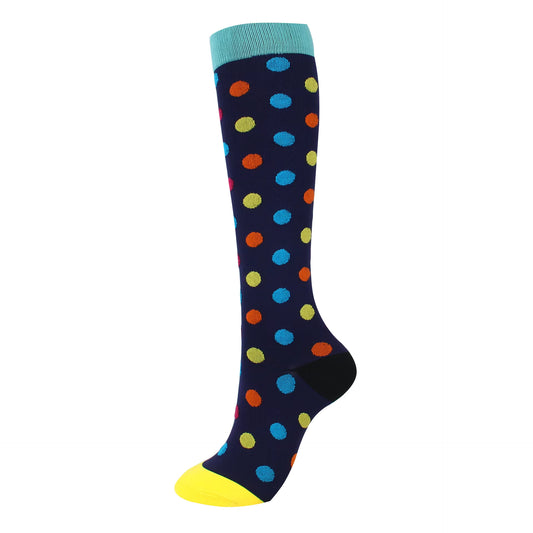 Polkadot Coloured - Compression Stockings