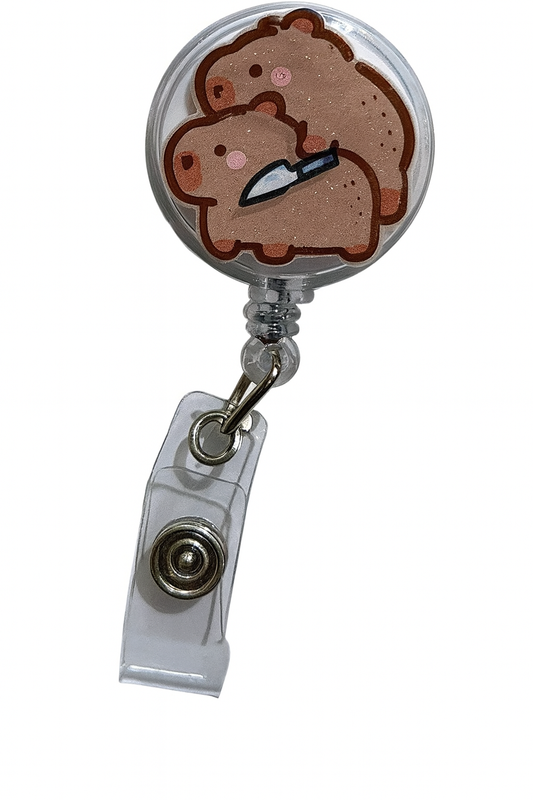 Evil Capy Badge Reel