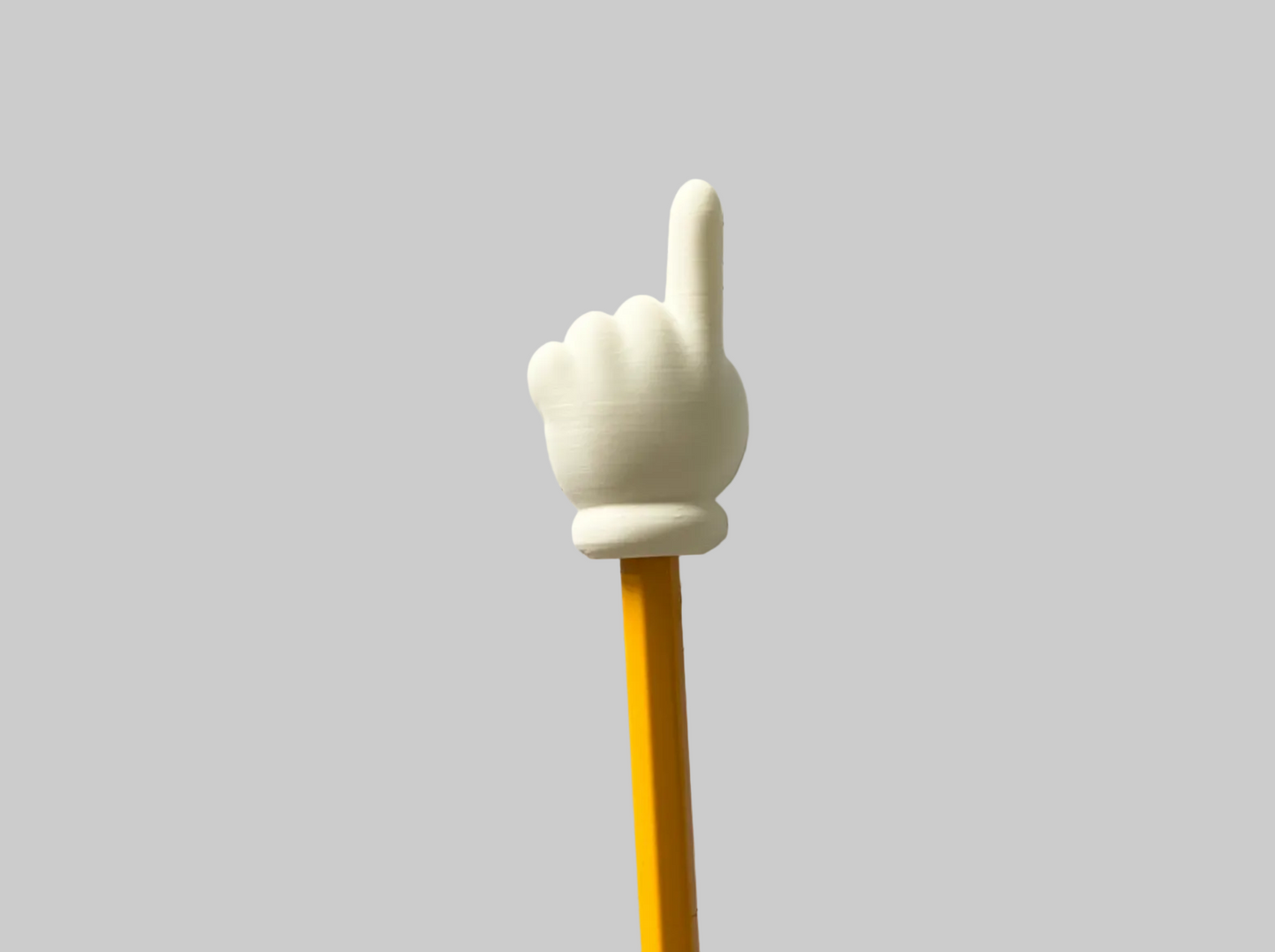 Pointy Finger Pencil Cover
