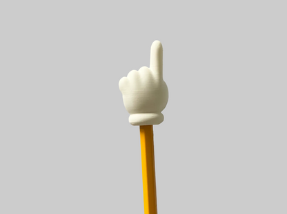 Pointy Finger Pencil Cover