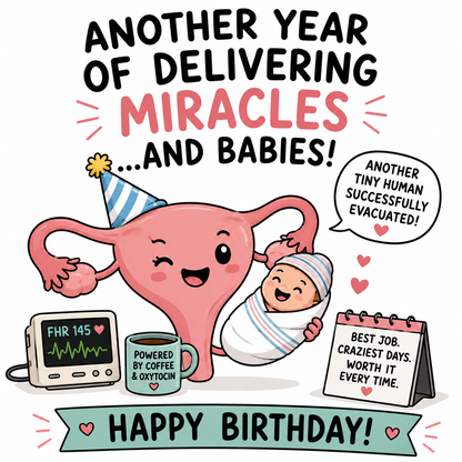 Funny Healthcare Greeting Cards | Birthday, Leaving, Thank You & More