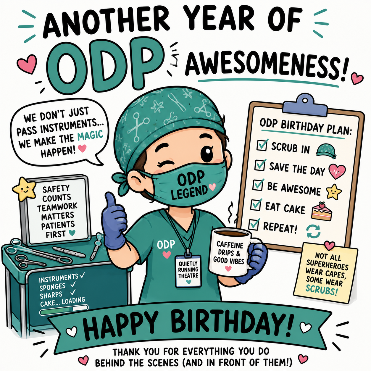 Funny Healthcare Greeting Cards | Birthday, Leaving, Thank You & More
