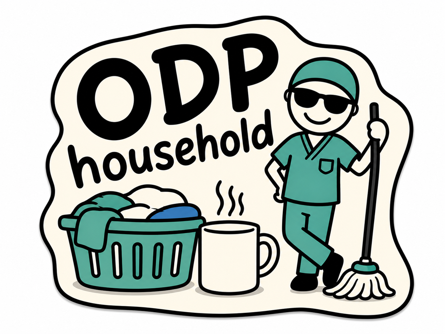 Funny Healthcare Fridge Magnet