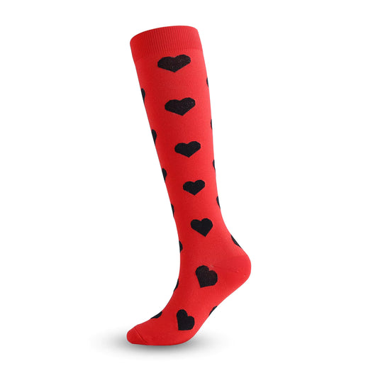 Black Heart - Compression Stockings